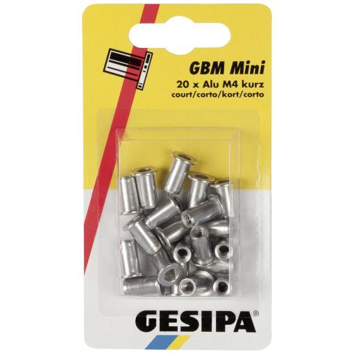 Gesipa 1433669 slepá nýtovací matice M4 20 ks