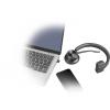 HP Poly VOYAGER 4310 UC Headset otevřená (On Ear) Bluetooth® mono černá Redukce šumu mikrofonu, Potlačení hluku Vypnutí zvuku mikrofonu telefon