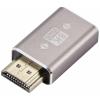 SpeaKa Professional SP-11302000 HDMI adaptér [1x HDMI zástrčka - 1x HDMI zásuvka] šedá UHD 8K @ 60 Hz, UHD 4K @ 120 Hz