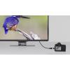 SpeaKa Professional SP-11302016 HDMI adaptér [1x micro HDMI zástrčka D - 1x HDMI zásuvka] černá, stříbrná UHD 8K @ 60 Hz, UHD 4K @ 120 Hz