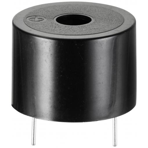 TRU COMPONENTS TC-10089008 piezo bzučák Hlučnost: 85 dB Napětí: 12 V/DC nepřerušovaný tón 1 ks