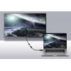SpeaKa Professional SP-11301992 HDMI adaptér [1x HDMI zásuvka - 1x HDMI zásuvka] šedá UHD 8K @ 60 Hz, UHD 4K @ 120 Hz hliníková zástrčka