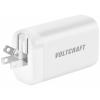 VOLTCRAFT UC-3ACX004 cestovní nabíječka, GaN, s adaptérem pro Evropu, s britským adaptérem, s americkým adaptérem, s australským adaptérem, 1x USB A , 2x