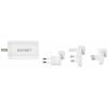 VOLTCRAFT UC-3ACX004 cestovní nabíječka, GaN, s adaptérem pro Evropu, s britským adaptérem, s americkým adaptérem, s australským adaptérem, 1x USB A , 2x