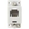 TRU COMPONENTS D-SUB adaptér D-SUB zástrčka 9pólová - RJ12 zásuvka 1 ks