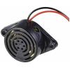 TRU COMPONENTS TC-10475820 piezo bzučák Hlučnost: 95 dB Napětí: 12 V/DC nepřerušovaný tón 1 ks