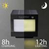 Sygonix SY-5593808 venkovní solární nástěnné osvětlení SMD LED pevně vestavěné LED 3 W černá