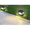 Sygonix SY-5593808 venkovní solární nástěnné osvětlení SMD LED pevně vestavěné LED 3 W černá