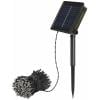 Sygonix SY-5596928 solární světelný řetěz LED černá, standardní zelená (hedvábně matná)