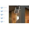 Sygonix SY-5596934 venkovní solární nástěnné osvětlení s PIR senzorem LED 10 W šedá