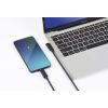 Renkforce optický Kabel USB-C USB 3.2 Gen2 USB-C ® zástrčka jednostranně zahnutý 10.00 m černá RF-5625884