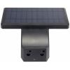 Sygonix SY-5626570 venkovní solární nástěnné osvětlení s PIR senzorem LED pevně vestavěné LED 6 W černá