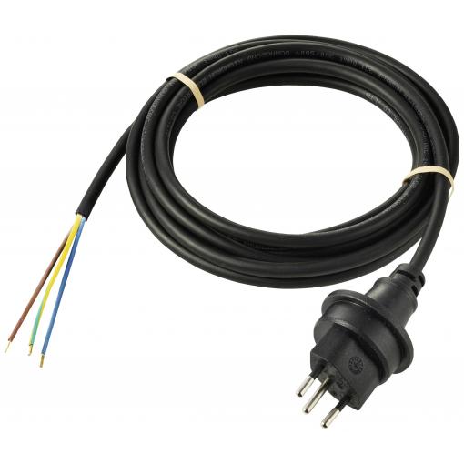 Sygonix SY-5768434 napájecí kabel černá 3 m