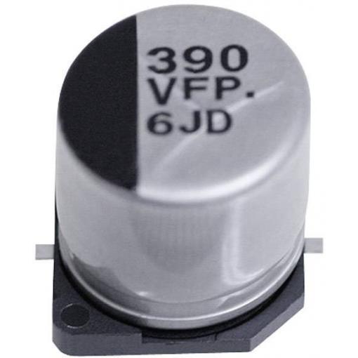 SMD kondenzátor elektrolytický Panasonic hliník EEEFPC151XAP, 150 µF, 16 V, 20 %, 7,7 x 6,3 mm