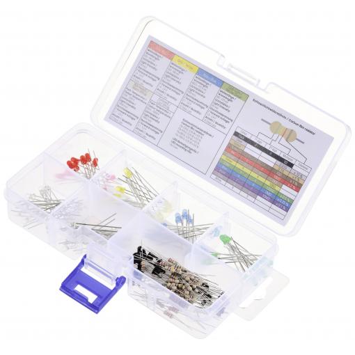 TRU COMPONENTS LED s vývody červená, žlutá, modrá, žlutozelená, teplá bílá, studená bílá kulatý 3 mm 55 mcd, 330 mcd, 420 mcd, 2500 mcd, 14400 mcd 30 ° 20 mA
