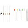 TRU COMPONENTS LED s vývody červená, žlutá, modrá, žlutozelená, teplá bílá, studená bílá kulatý 3 mm 55 mcd, 330 mcd, 420 mcd, 2500 mcd, 14400 mcd 30 ° 20 mA