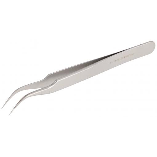 Lindström TL 7A-SA jemná pinzeta, 7a, špičatá, zahnutá, 118 mm