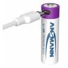 Ansmann USB-C® akumulátor, Li-Ion, 2000 mAh, 1.5 V, 4 ks