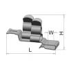 TRU COMPONENTS stínicí svorky 8 mm, pružinová ocel, 1 ks