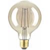 LightMe LM85059 LED E27 kulatý tvar 2.5 W jantar (Ø x d) 95 mm x 140 mm 1 ks