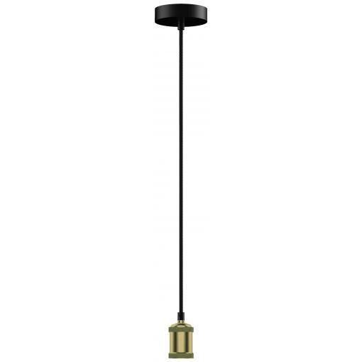 LightMe LM85091 LM85091 závěsné světlo E27 bronzová