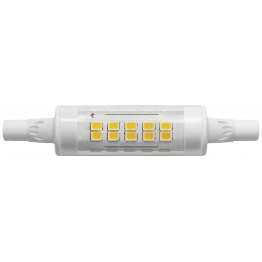 LightMe LM85377 LED Energetická třída (EEK2021) E (A - G) R7s tyčový tvar 7 W teplá bílá (Ø x d) 18 mm x 78 mm 1 ks