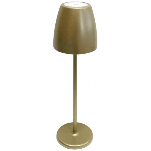 Megatron TAVOLA MT68058 akumulátorová stolní lampa LED 2 W zlatá
