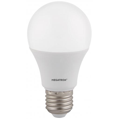 Megatron MT65008 LED Energetická třída (EEK2021) F (A - G) E27 klasická žárovka 8.5 W neutrální bílá (Ø x d) 60 mm x 111 mm 1 ks