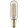 LightMe LM85050 LED E14 zářivkový tvar 2.5 W jantar (Ø x d) 25 mm x 90 mm 1 ks