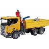 bruder Scania Stavební nákladní vůz Super 560R s jeřábem a 2 paletami hotový model Model užitkového vozidla
