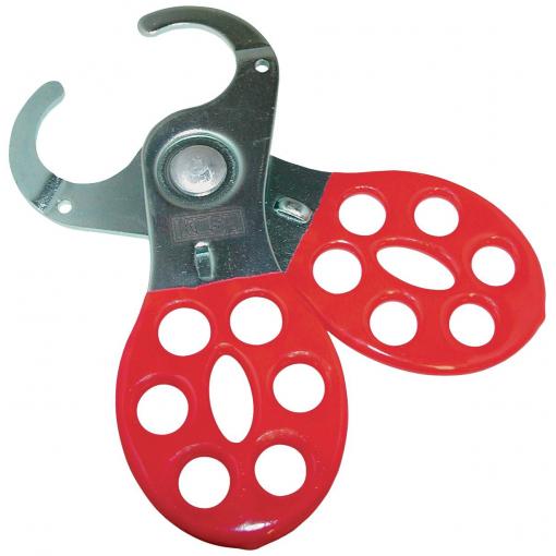 Kasp K20038D Zabezpečovací petlice 90 mm červená