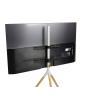 One For All 65 TV Stand Tripod Oak & Silver grey TV stojan 81,3 cm (32) - 165,1 cm (65) nakláněcí, nastavitelná výška, podlahový stojan