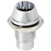 TRU COMPONENTS TC-11464060 LED objímka kov, Nylon PA 6.6 Vhodný pro (LED) LED 5 mm Připevnění šrouby