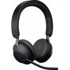 Jabra Evolve2 65 UC Headset otevřená (On Ear) Bluetooth® stereo černá Potlačení hluku regulace hlasitosti, Indikátor nabití, Vypnutí zvuku mikrofonu telefon