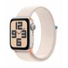 Apple Watch SE (2023) GPS 40 mm hliníkový plášť Řemínek Sport Loop Starlight (hvězdný svit)