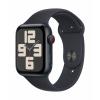 Apple Watch SE (2023) GPS + Cellular 44 mm hliníkový plášť sportovní náramek Midnight (půlnoční čerrná) S/M