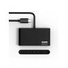 PORT Designs 900147 USB Hub 5 portů USB-C® USB 3.2 Gen1 5 GBit/s s konektorem USB C černá 900147