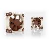 Noctua NF-A8 ULN PC větrák s krytem béžová, hnědá (š x v x h) 80 x 25 x 80 mm