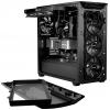 BeQuiet Shadow Base 800 Black midi tower PC skříň černá instalace pevného disku bez nářadí, integrované osvětlení, prachový filtr