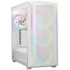 BeQuiet Shadow Base 800 FX White midi tower PC skříň bílá integrované osvětlení, boční okno, instalace pevného disku bez nářadí, 4 předinstalované LED