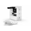 BeQuiet Shadow Base 800 FX White midi tower PC skříň bílá integrované osvětlení, boční okno, instalace pevného disku bez nářadí, 4 předinstalované LED