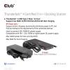 club3D Dokovací stanice pro notebook Thunderbolt™ 4 CSV-1581