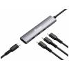 Equip 128963 USB Hub 4 porty USB-A USB 3.2 Gen1 5 GBit/s s konektorem USB C černá, stříbrná 128963