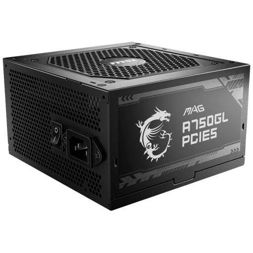 MSI MAG A750GL PCIE5 PC síťový zdroj 750 W ATX 80 PLUS® Gold