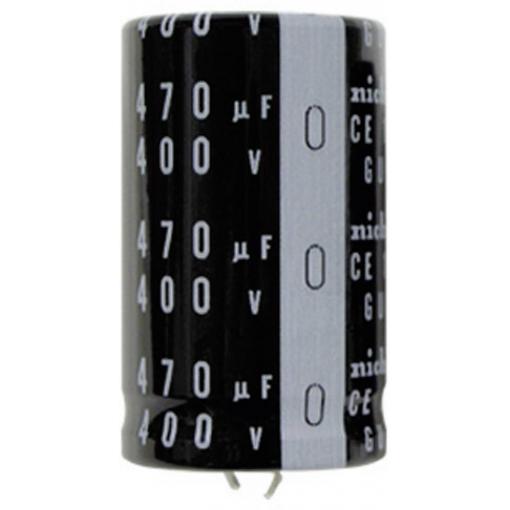 Nichicon LGU1E472MELZ elektrolytický kondenzátor Snap In 10 mm 4700 µF 25 V/DC 20 % (Ø x d) 22 mm x 25 mm 1 ks