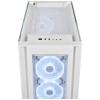 Corsair 5000X RGB QL Edition midi tower PC skříň bílá