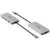 club3D CSV-1547 USB Hub 4 porty USB-A USB 3.1 Gen2 10 GBit/s s konektorem USB C černá, stříbrná CSV-1547