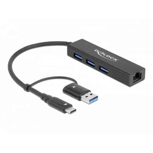 Delock USB-C® dokovací stanice 64149 Vhodné pro značky (dokovací stanice pro notebook): univerzální
