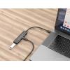 Conceptronic HUBBIES12B USB Hub 2 + 2 port USB-A, USB-C® USB 3.0 5 GBit/s s konektorem USB C černá HUBBIES12B