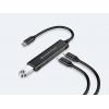 Conceptronic HUBBIES12B USB Hub 2 + 2 port USB-A, USB-C® USB 3.0 5 GBit/s s konektorem USB C černá HUBBIES12B